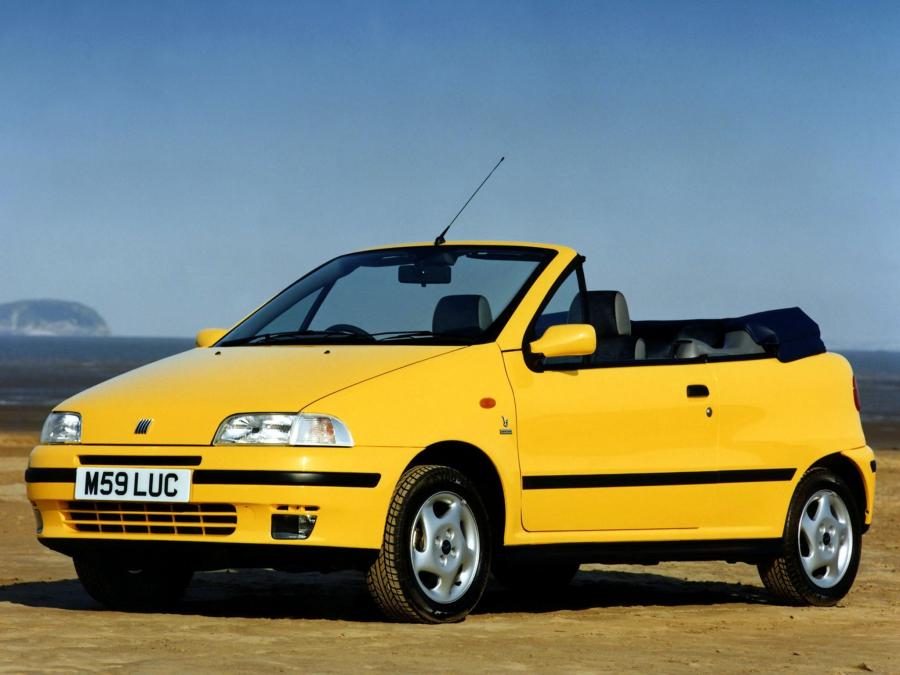  Fiat Punto Cabrio ELX 1994 года  (UK) (фото 5 из 7)